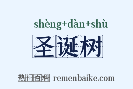 圣诞树是什么意思的图片